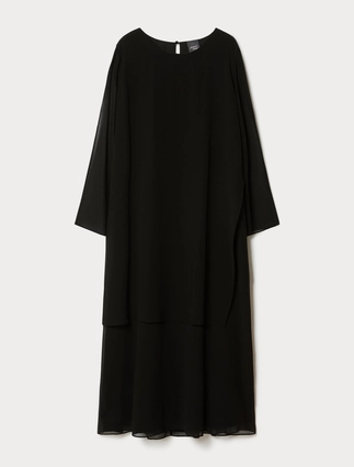 Kleid aus Georgette - Marina Rinaldi