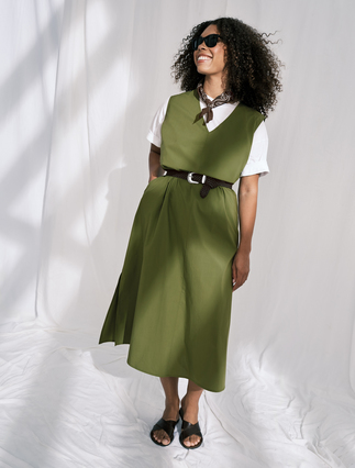 Kleid aus Baumwolle - Marina Rinaldi