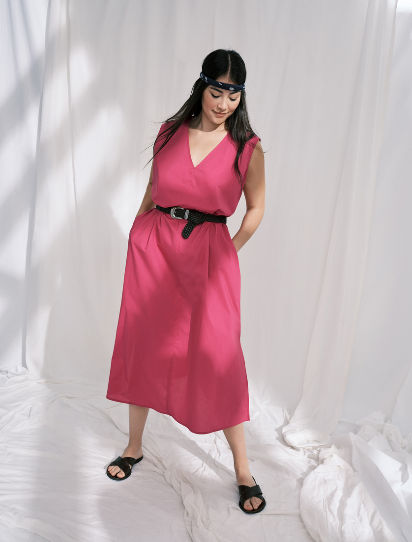 Kleid aus Baumwolle - Marina Rinaldi