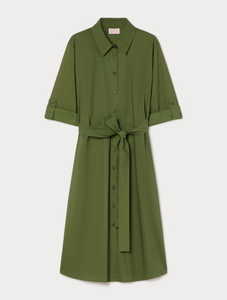 Cotton poplin dress - Marina Rinaldi