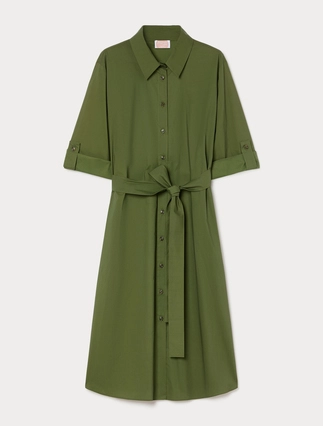 Kleid aus Baumwollpopeline - Marina Rinaldi