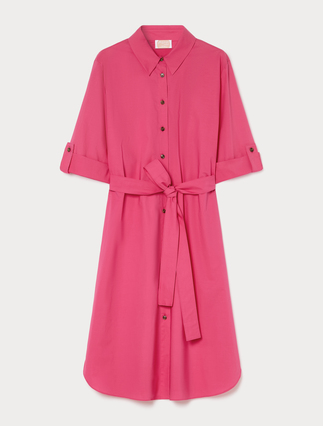 Cotton poplin dress - Marina Rinaldi