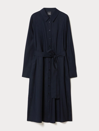 Kleid aus Baumwollpopeline - Marina Rinaldi
