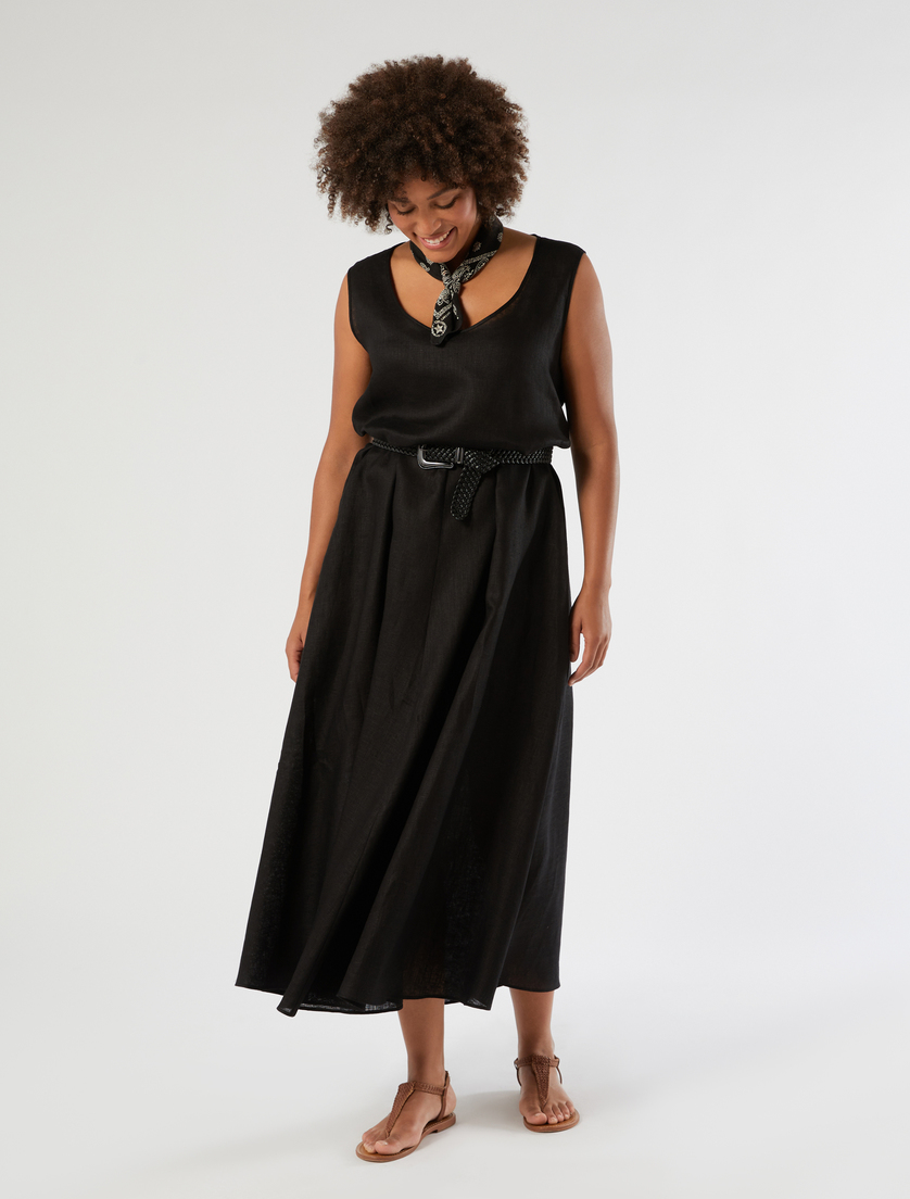 Long linen dress - Marina Rinaldi