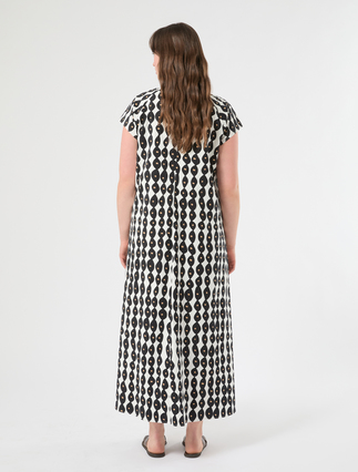 Kleid aus Baumwolle - WEISS - Marina Rinaldi - 4
