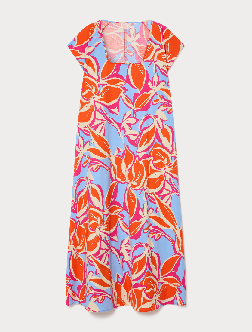 Kleid aus Baumwolle - KORALLE - Marina Rinaldi