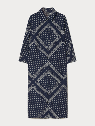 Cotton poplin shirt dress - Marina Rinaldi