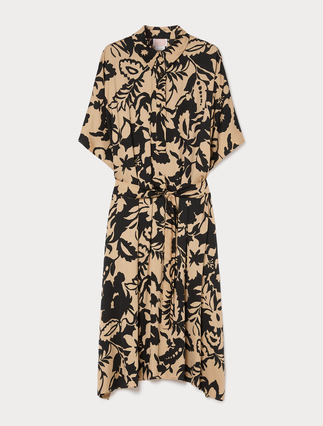 Kleid aus Viskosesatin - Marina Rinaldi