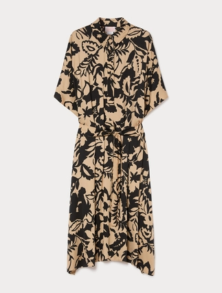 Kleid aus Viskosesatin - Marina Rinaldi