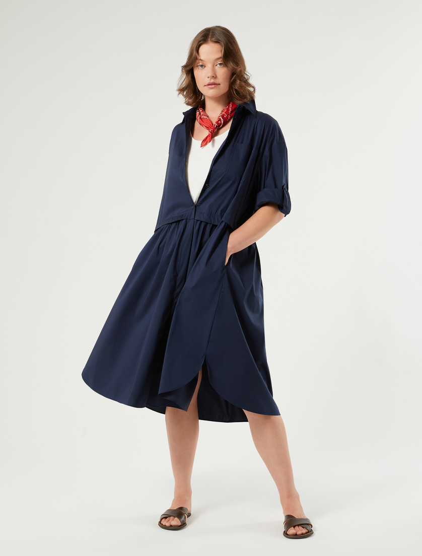 Stretch cotton dress - Marina Rinaldi