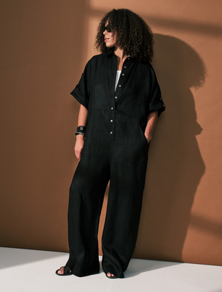 Linen jumpsuit - Marina Rinaldi