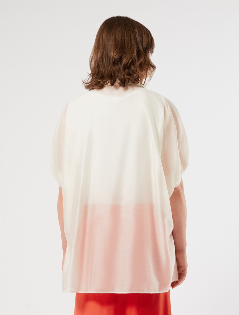 Muslin shirt - VANILLA - Marina Rinaldi - 4