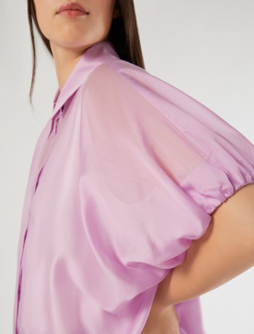 Muslin shirt - WISTERIA - Marina Rinaldi - 5