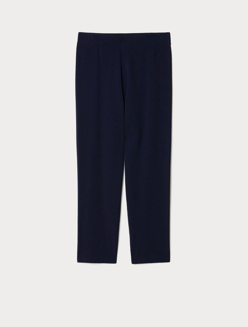 Stretch viscose trousers - MIDNIGHTBLUE - Marina Rinaldi