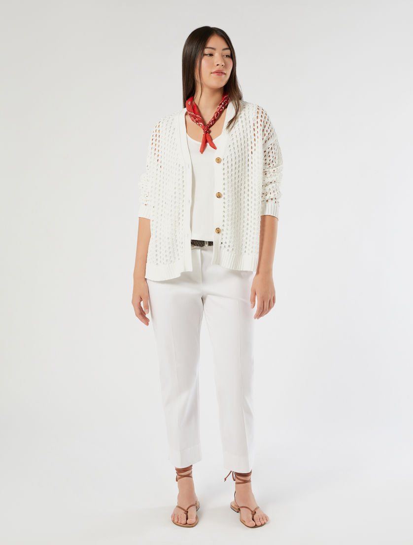 Short cotton cardigan - Marina Rinaldi