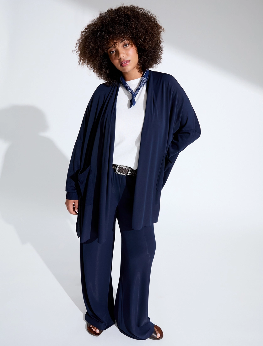 Cardigan en jersey et maille - Marina Rinaldi