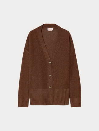 Lurex viscose cardigan - Marina Rinaldi