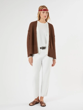 Cardigan en viscose lurex - Marina Rinaldi