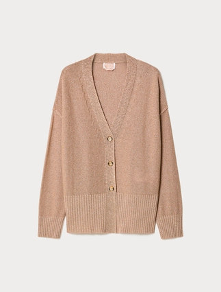 Cardigan en viscose lurex - Marina Rinaldi