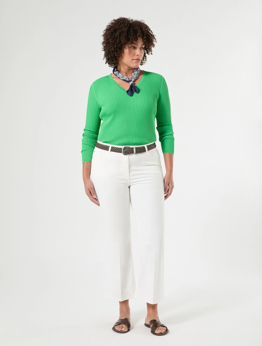 Pull en viscose stretch - Marina Rinaldi