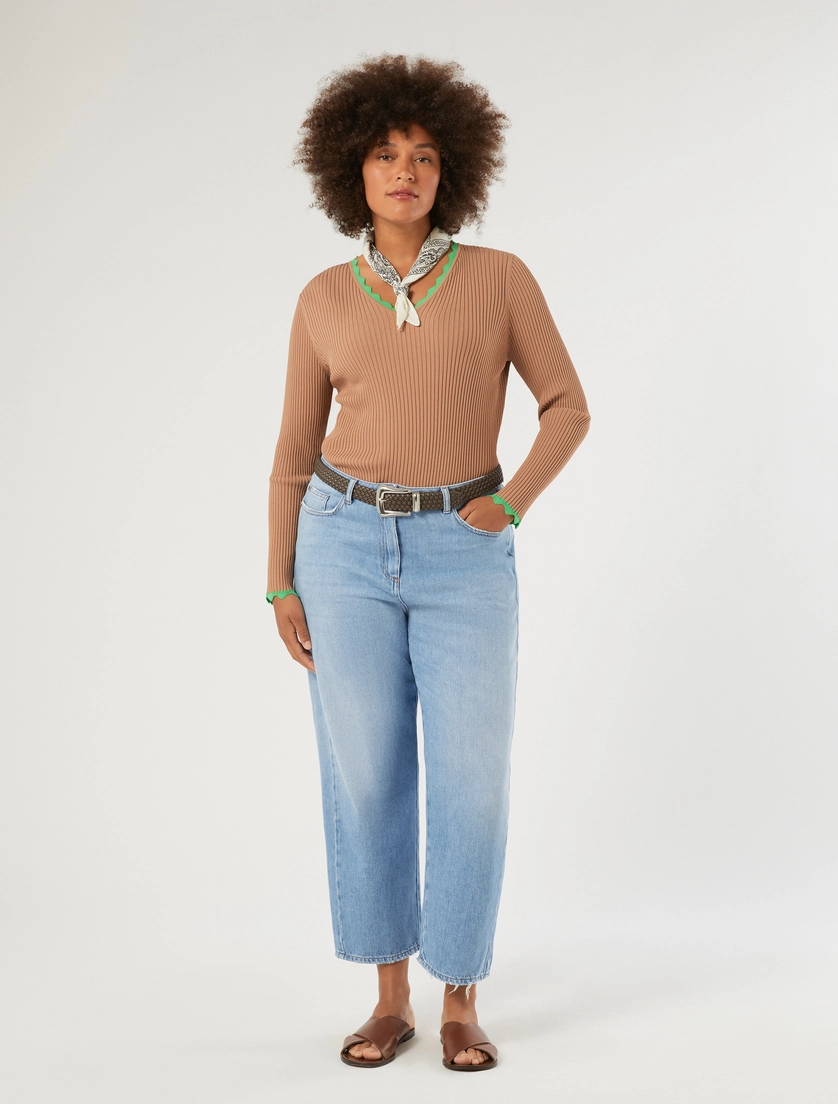 Pull en viscose stretch - Marina Rinaldi