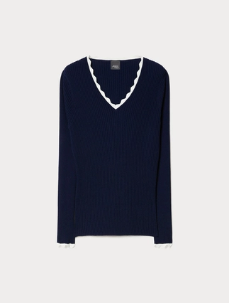 Pull en viscose stretch - Marina Rinaldi