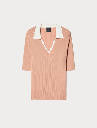 Stretch viscose sweater - Marina Rinaldi