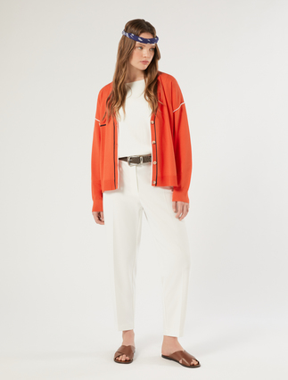 Stretch viscose sweater - Marina Rinaldi