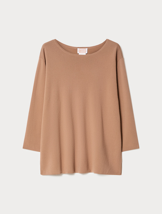 Stretch viscose sweater - Marina Rinaldi
