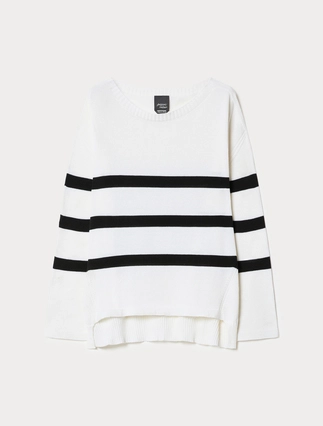 Pull en crêpe de coton - Marina Rinaldi
