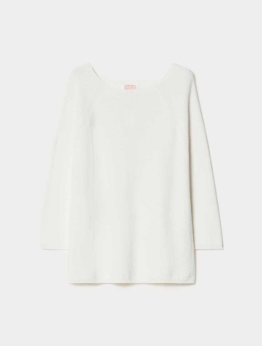 Maglia in cotone - BIANCO - Marina Rinaldi