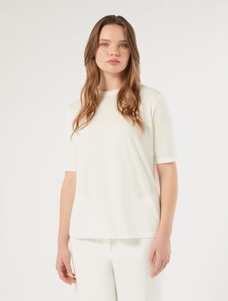 Viscose sweater - WHITE