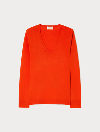 Stretch viscose sweater - Marina Rinaldi