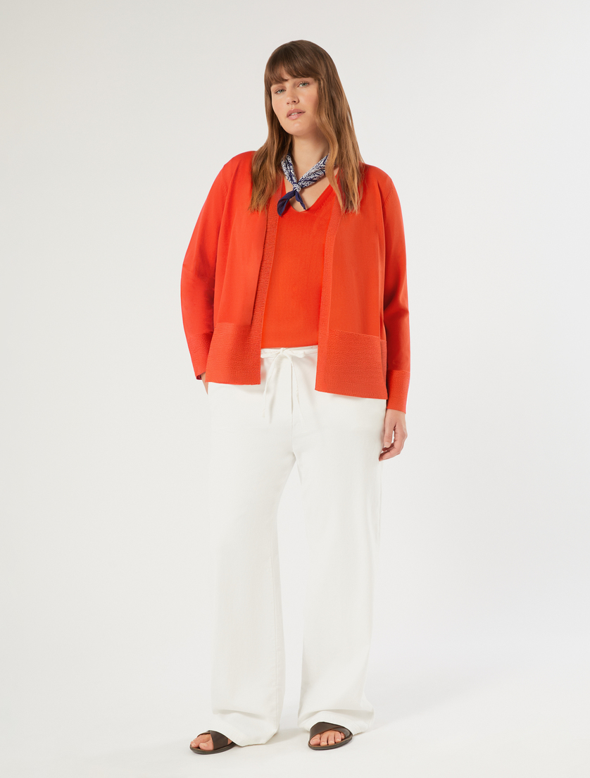 Stretch viscose sweater - Marina Rinaldi