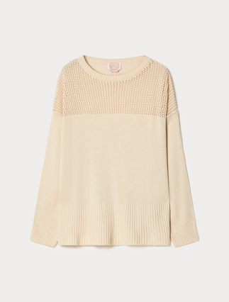 Pull en dentelle cordonetto - Marina Rinaldi