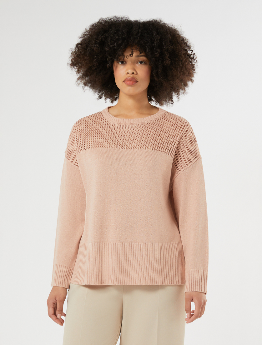 Cordonnet sweater - ANTIQUE ROSE - Marina Rinaldi - 3