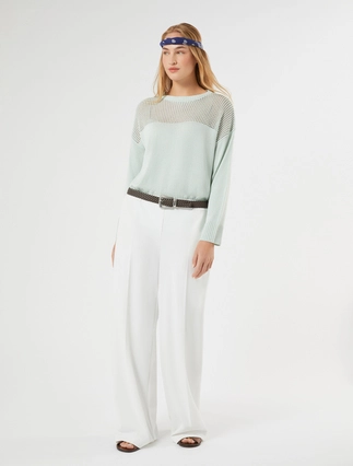 Pull en dentelle cordonetto - Marina Rinaldi