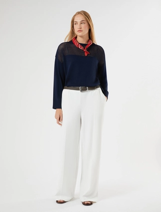 Pull en dentelle cordonetto - Marina Rinaldi