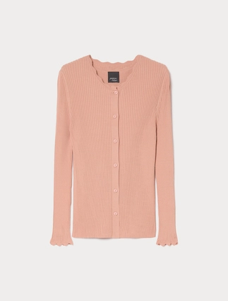 Cardigan et haut en fil de viscose - Marina Rinaldi