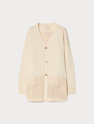 Débardeur et cardigan en cordonnet - Marina Rinaldi