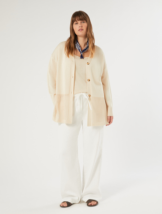 Débardeur et cardigan en cordonnet - Marina Rinaldi