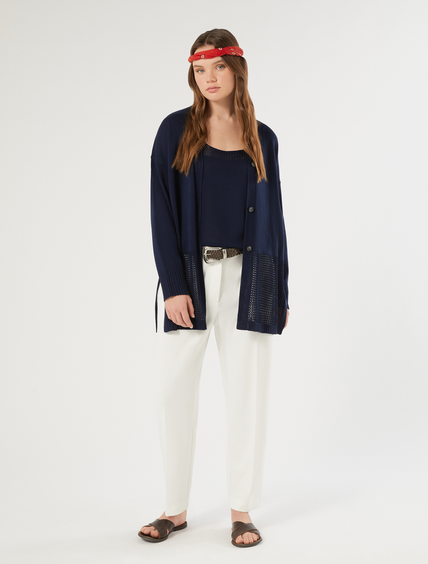 Débardeur et cardigan en cordonnet - Marina Rinaldi