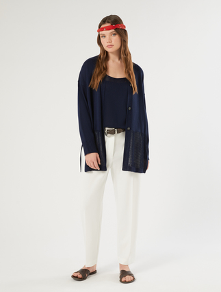 Débardeur et cardigan en cordonnet - Marina Rinaldi