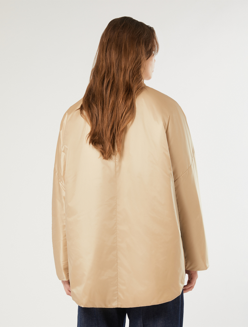 Giacca imbottita in tela di nylon - BEIGE - Marina Rinaldi - 4