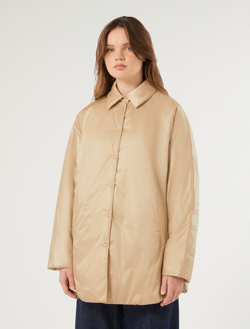 Giacca imbottita in tela di nylon - BEIGE - Marina Rinaldi - 3