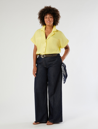 Woven belt - DARK BOWN - Marina Rinaldi - 3