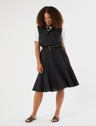Woven belt - BLACK - Marina Rinaldi - 3