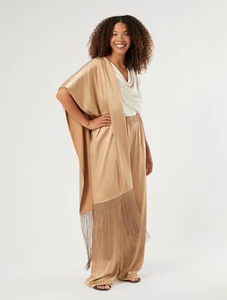 Jersey stole - BEIGE - Marina Rinaldi - 3