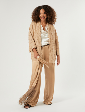 Jersey stole - BEIGE - Marina Rinaldi - 4