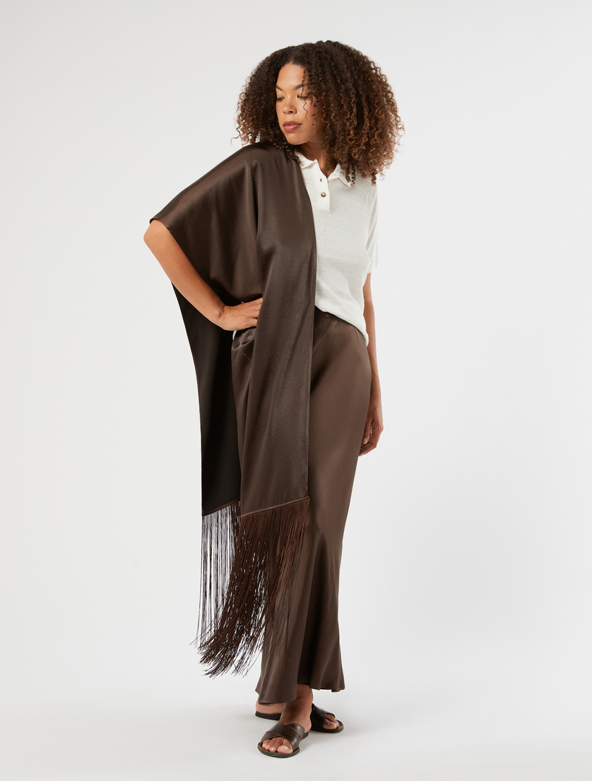 Étole en jersey - CACAO - Marina Rinaldi - 3